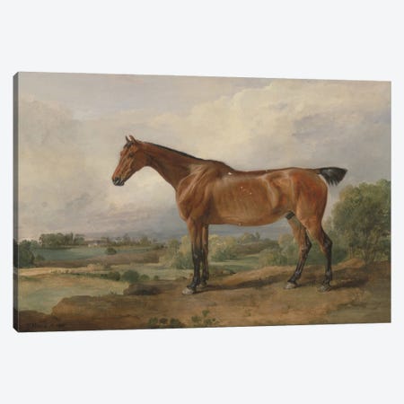 A Hunter In A Landscape, 1810 Canvas Print #BMN11102} by James Ward Art Print