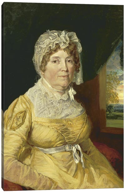 An Unknown Woman, 1811 Canvas Art Print