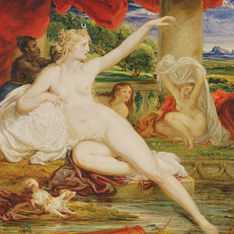 Diana At The Bath, 1830