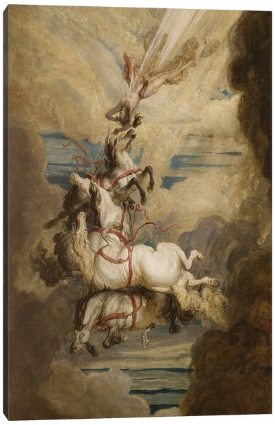 Fall Of Phaeton, 1808 Canvas Art Print