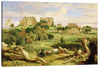 Kenilworth Castle, Warwickshire, 1840 Canvas Art Print - James Ward