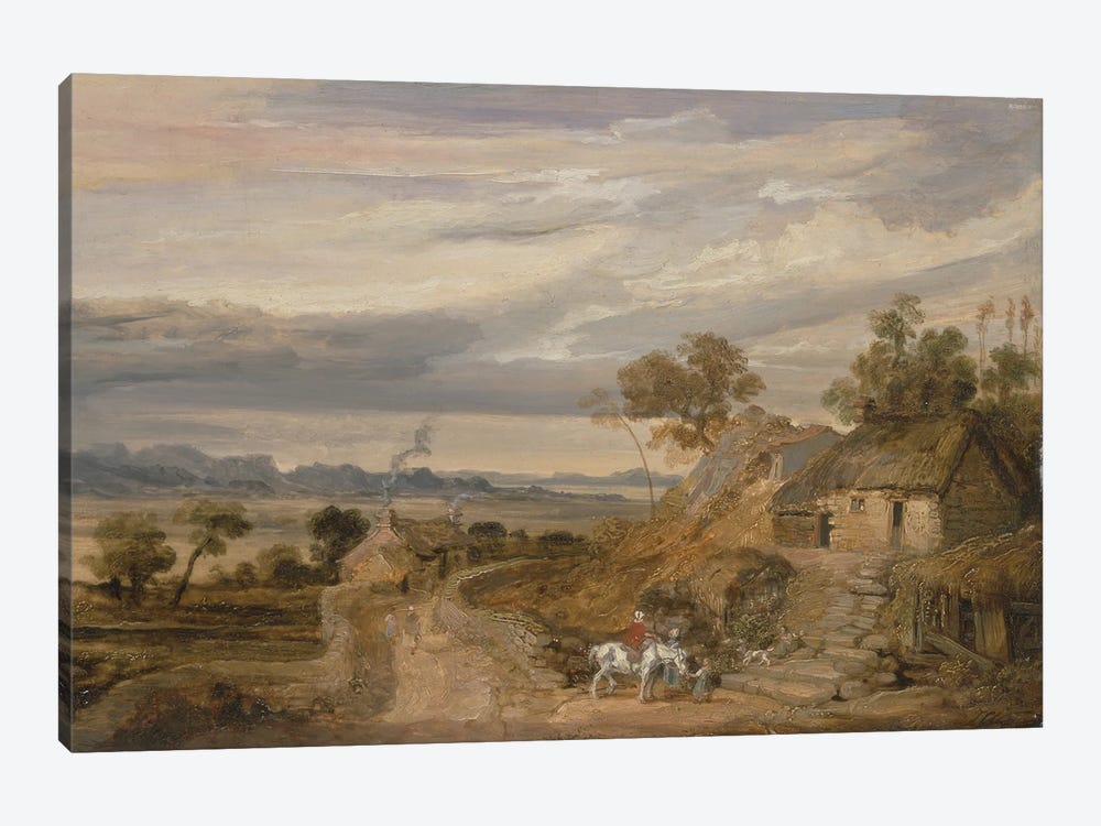 Landscape With Cottages, C.1802-07 1-piece Canvas Print