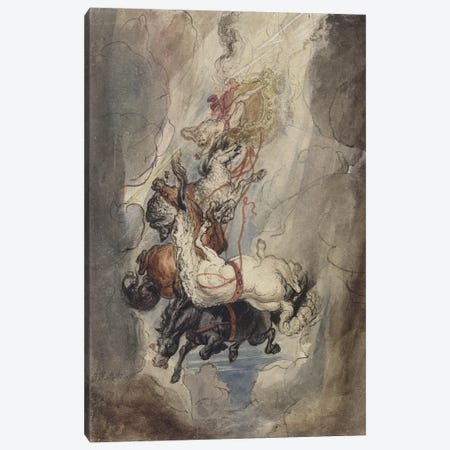 Study For The "Fall Of Phaethon", C.1808 Canvas Print #BMN11157} by James Ward Canvas Print