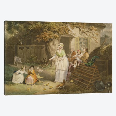 The Citizen's Retreat, 1796 Canvas Print #BMN11158} by James Ward Canvas Art
