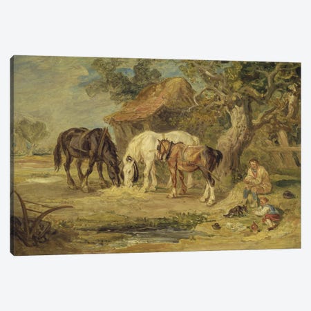 The Midday Meal, C.1830-40 Canvas Print #BMN11162} by James Ward Art Print