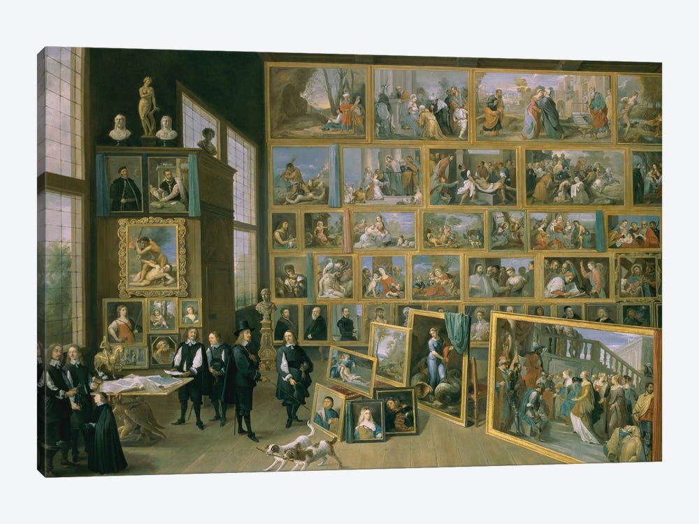 The Archduke Leopold Wilhelm In His Picture Gallery In Brussels, 1651 1-piece Art Print