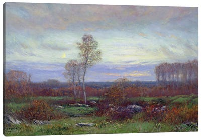Autumn Evening Canvas Art Print