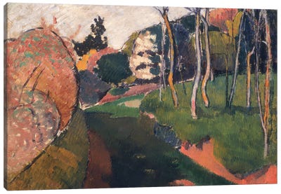 Landscape, Saint-Briac, 1889 Canvas Art Print