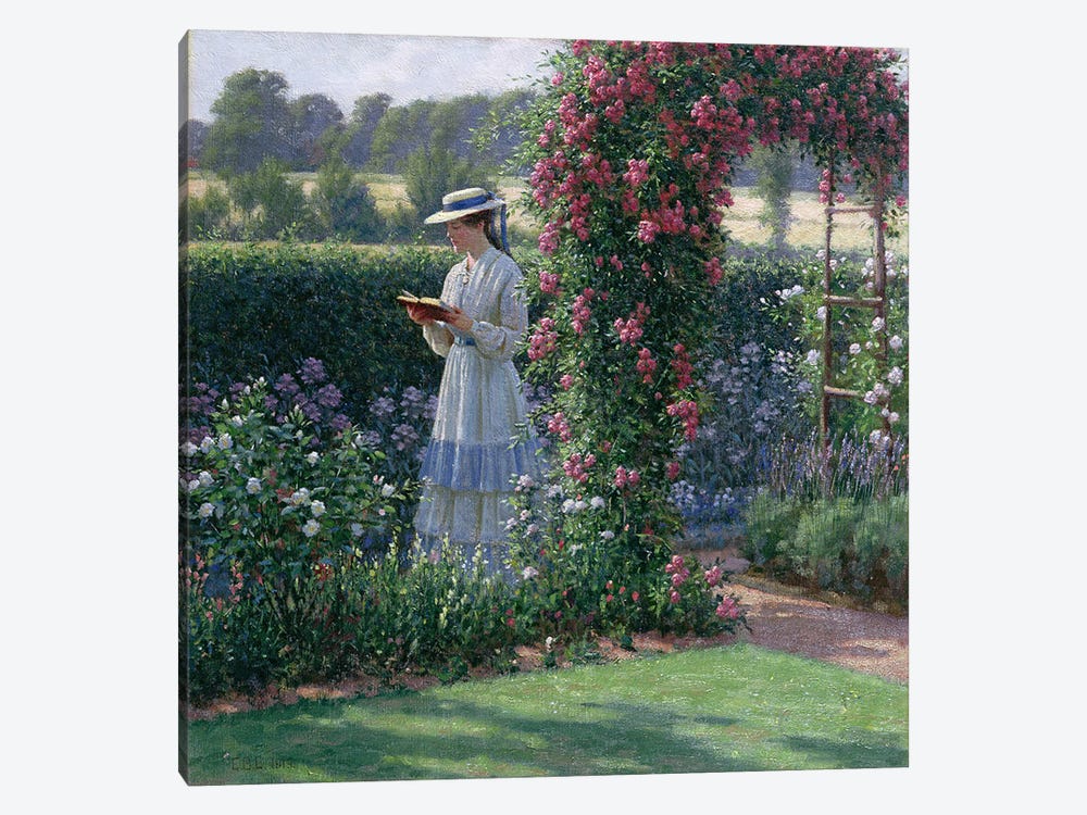 Sweet Solitude, 1919 by Edmund Blair Leighton 1-piece Canvas Artwork