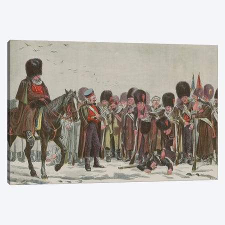 The Roll Call (Illustration From Truth), Christmas Edition, December 25, 1892 Canvas Print #BMN11281} by English School Canvas Wall Art