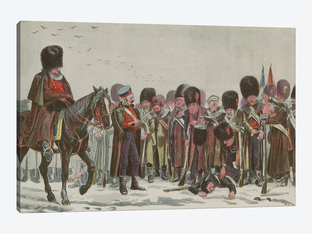 The Roll Call (Illustration From Truth), Christmas Edition, December 25, 1892 by English School 1-piece Canvas Wall Art