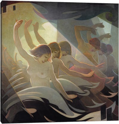 Dance Rhythm, 1920 Canvas Art Print