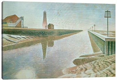 Rye Harbour, 1938 Canvas Art Print