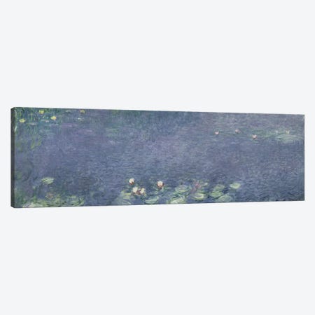 Waterlilies: Morning, 1914-18  Canvas Print #BMN1131} by Claude Monet Canvas Artwork