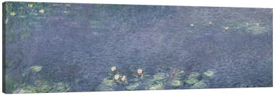 Waterlilies: Morning, 1914-18  Canvas Art Print - Pond Art