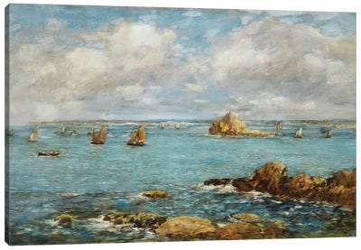 Bay Of Douarnenez (La Baie de Douarnenez), 1897 Canvas Art Print