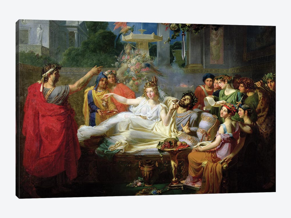The Sword Of Damocles by Felix Auvray 1-piece Art Print