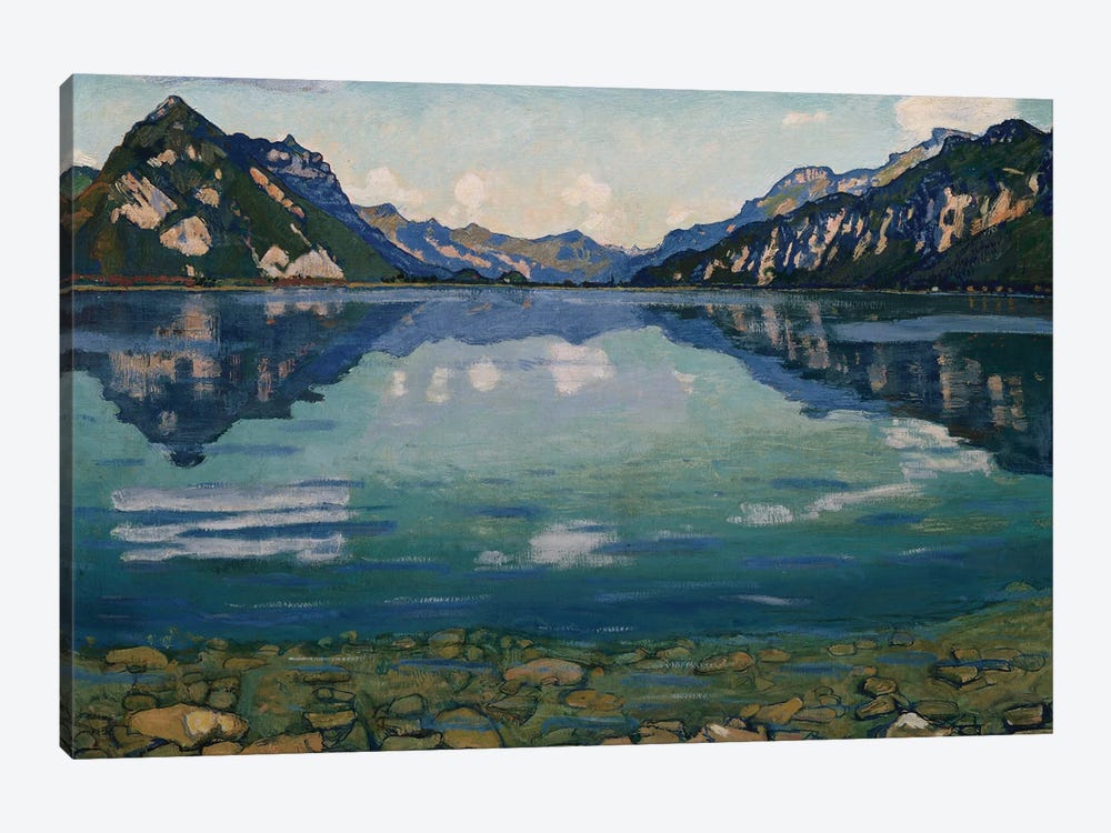 Thunersee With Reflection, 1904 by Ferdinand Hodler 1-piece Canvas Art Print