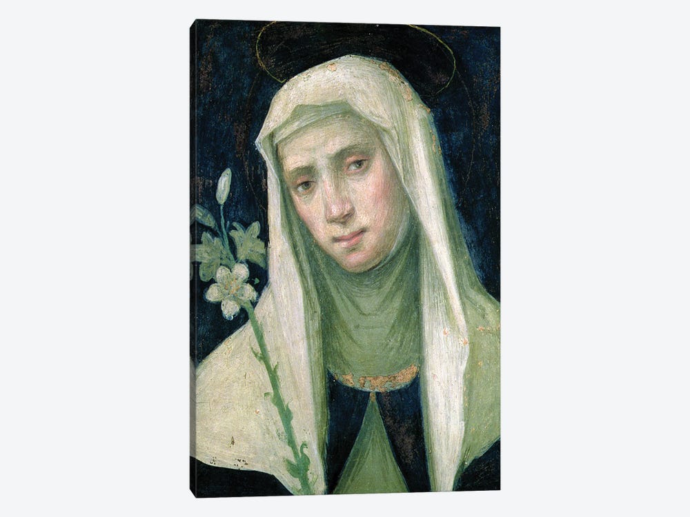 St. Catherine Of Siena by Fra Bartolommeo 1-piece Canvas Print