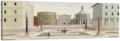 The Ideal City, c.1480 Canvas Art Print