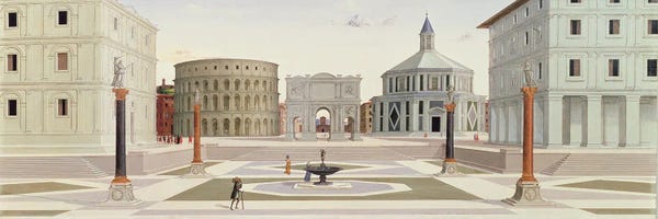 Lazio: The Ideal City, c.1480 by Fra Carnevale