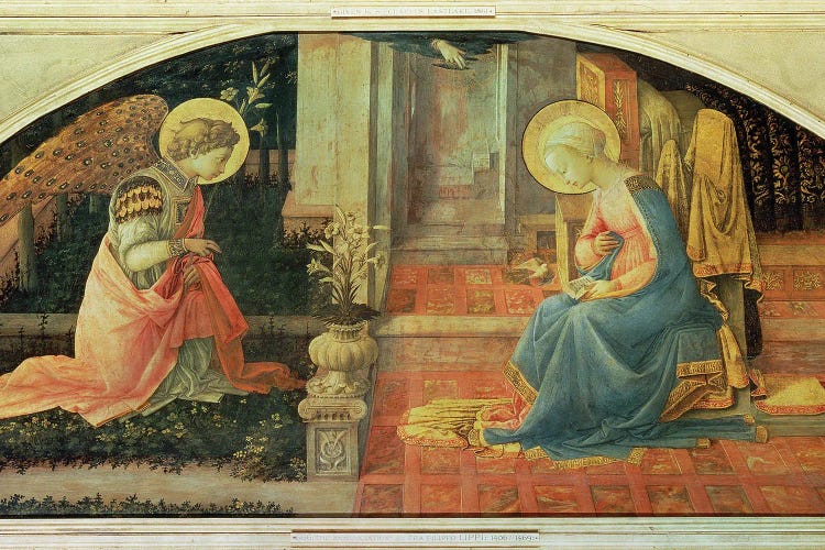 The Annunciation (National Gallery, London), c.1450-53