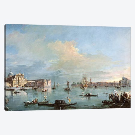 San Giorgio Maggiore Canvas Print #BMN11391} by Francesco Guardi Canvas Wall Art