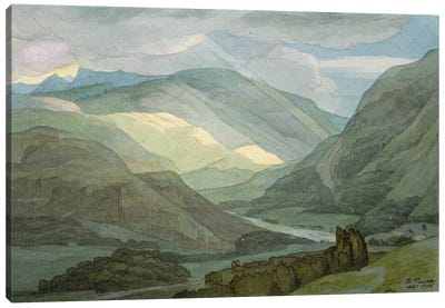 Rydal Water, 1786 Canvas Art Print