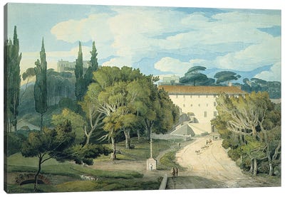 The Convent Of St. Eufebio, Near Naples Canvas Art Print