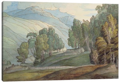 The Vale Of St. John In Cumberland, 1786 Canvas Art Print