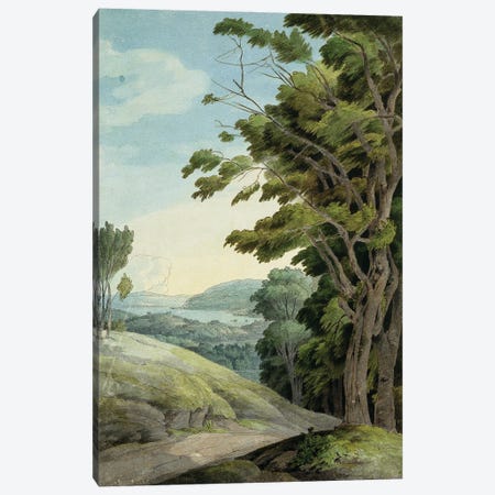 View From Rydal Park Canvas Print #BMN11412} by Francis Towne Canvas Art Print