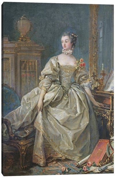 Madame de Pompadour Canvas Art Print