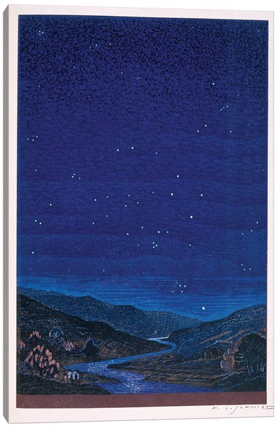 Nocturnal Landscape (Illustration From Rudyard Kipling's Kim), 1930 Canvas Art Print