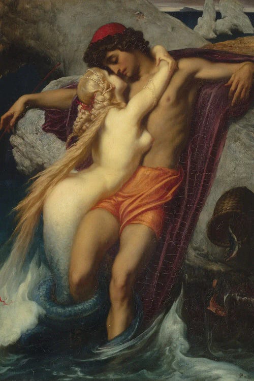 The Fisherman And The Syren (Inspired By Goethe), 1857