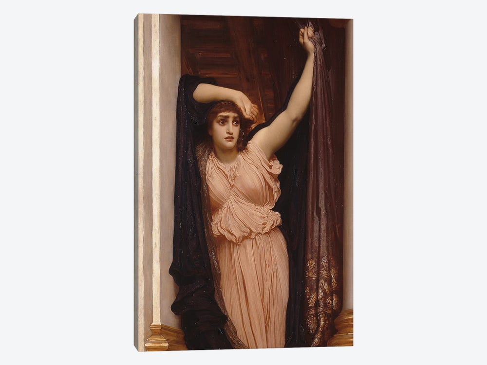 The Last Watch Of Hero, 1887 by Frederic Leighton 1-piece Canvas Artwork
