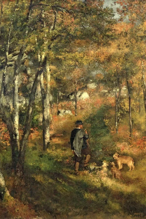 Jules Le Coeur in the Forest of Fontainebleau, 1866