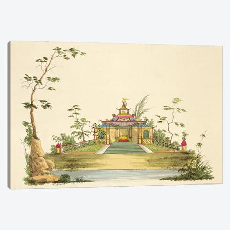 Design For A Chinese Temple II, c.1810 Canvas Print #BMN11503} by G. Landi Canvas Art Print
