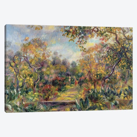 Landscape at Beaulieu, c.1893 Canvas Print #BMN1150} by Pierre Auguste Renoir Canvas Wall Art