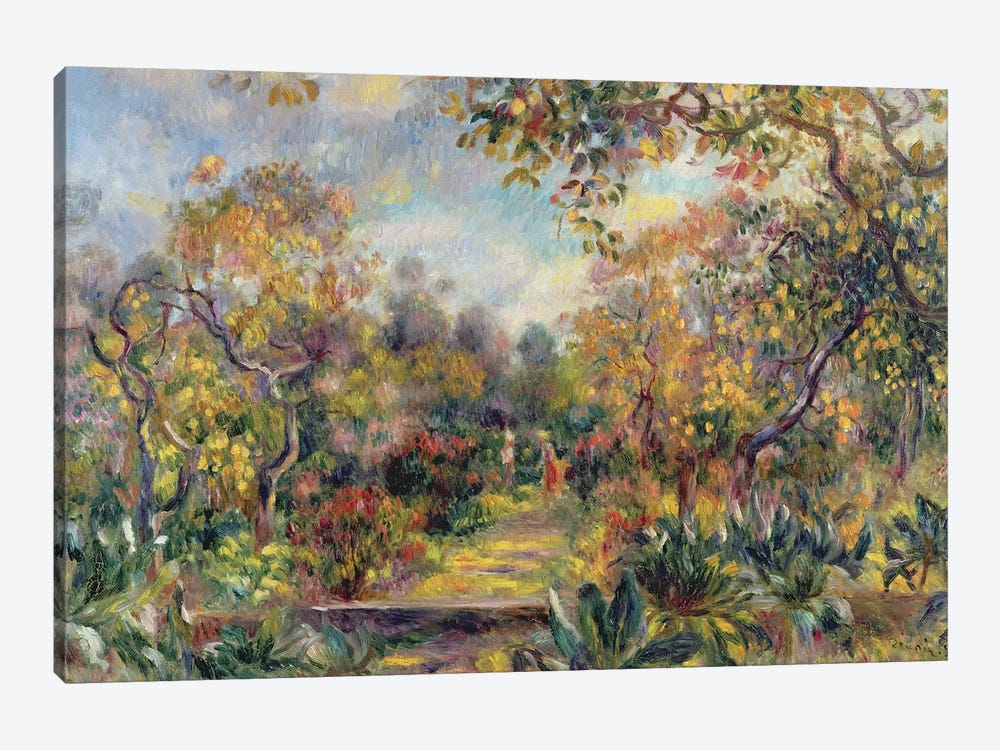 Landscape at Beaulieu, c.1893 by Pierre Auguste Renoir 1-piece Art Print