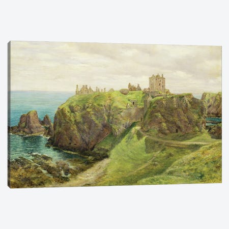 Dunnottar Castle Canvas Print #BMN11547} by George Reid Canvas Art