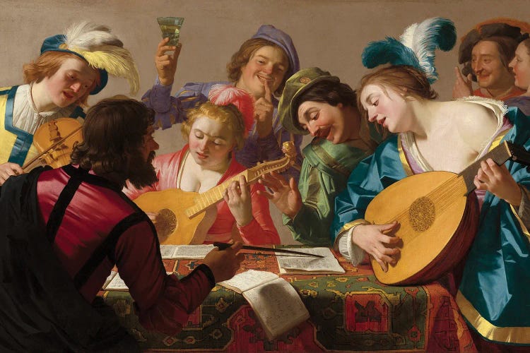 The Concert, 1623