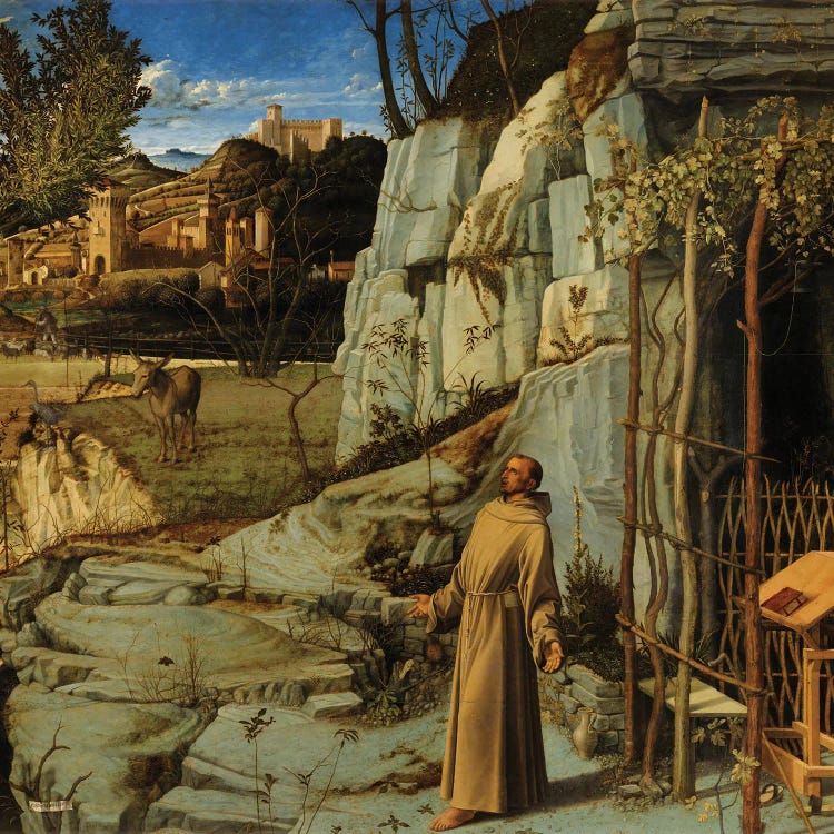 St. Francis In The Desert, c.1476-78