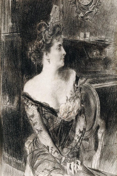 Portrait Of Madame X, c.1901-02