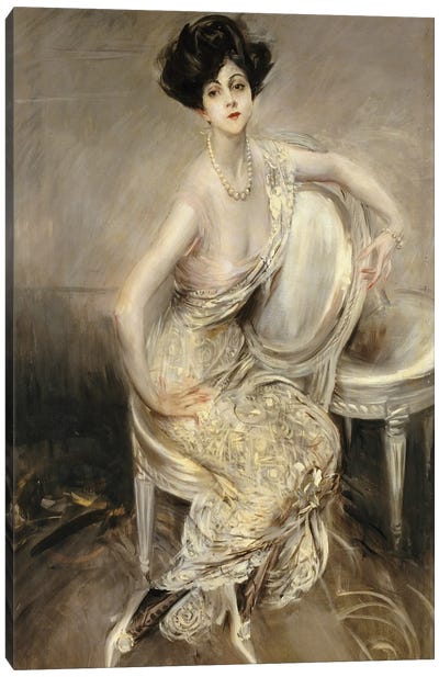 Portrait Of Rita de Acosta Lydig, 1911 Canvas Art Print