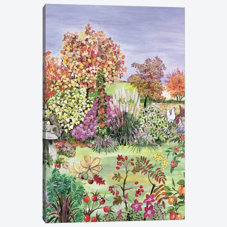 Autumn, The Four Seasons Canvas Print #BMN11656} by Hilary Jones Canvas Art