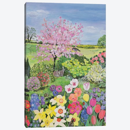 Spring, The Four Seasons Canvas Print #BMN11659} by Hilary Jones Canvas Print