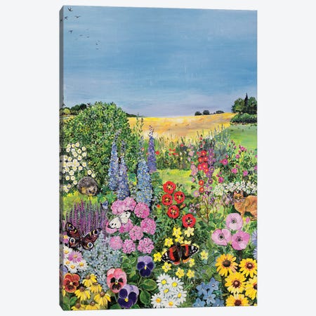 Summer, The Four Seasons Canvas Print #BMN11661} by Hilary Jones Canvas Artwork