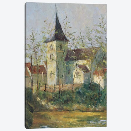 French Church Canvas Print #BMN11669} by Karen Armitage Canvas Wall Art