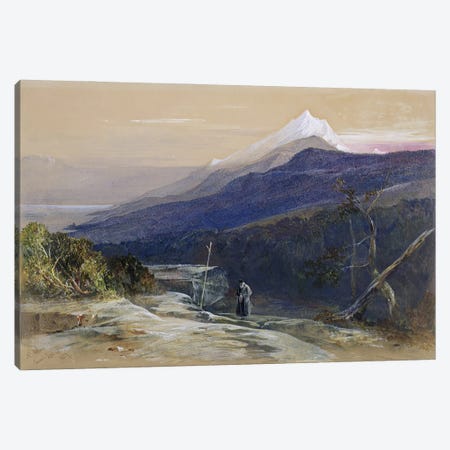 No.0950 Mount Athos, 1857  Canvas Print #BMN1169} by Edward Lear Canvas Art Print