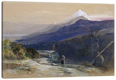 No.0950 Mount Athos, 1857  Canvas Art Print